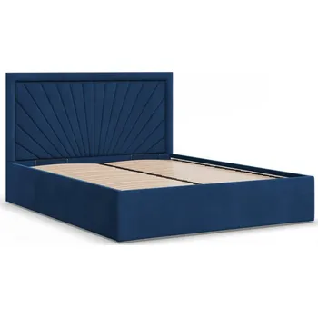Postel AGroup Čalouněná postel VASTO 140 x 200 cm Barva látky Trinity: (2331) Tmavá modrá