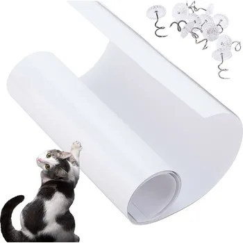 Pelíšek pro psa dobirkov.cz Velké ochranné foliové škrabadlo na nábytek, 2 ks