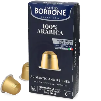 Káva Caffè Borbone | 100% Arabica - Počet kapslí pro Nespresso®: 10