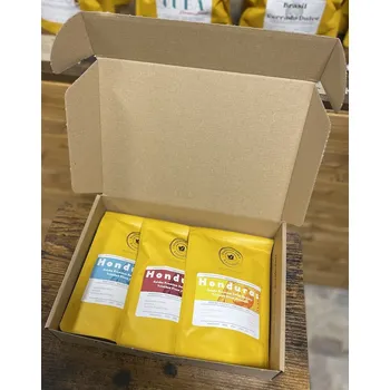 Káva Dárková kazeta Geisha – Jeden svět třikrát jinak 3 × 100 g (aneb To nejlepší z Hondurasu)