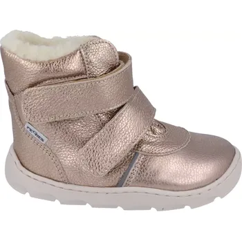 Dívčí tenisky Barefoot zimní boty Pegres SBF42 2.1 - měděné 22