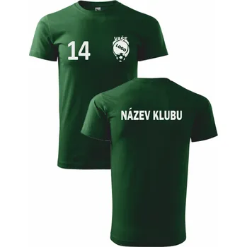 ON-DESIGN Klubová trička Velikost: 4XL, Barva: lahvově zelená