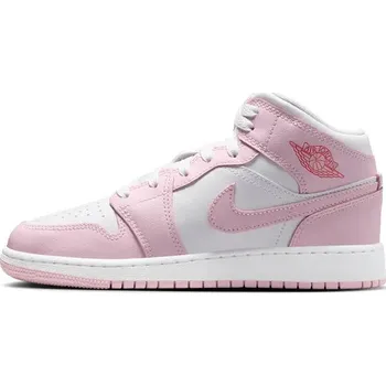 Dámské tenisky Air Jordan Jordan 1 Mid "Pink Foam Fire Red" (GS) Velikost: 37.5