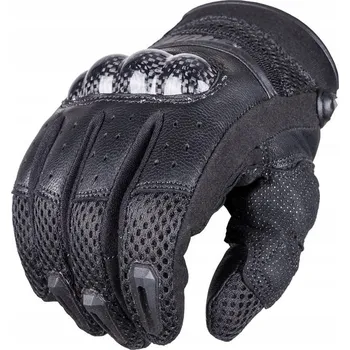 Moto rukavice Wolf Rabid Black Kožené rukavice na motorku - Velikost 2XL