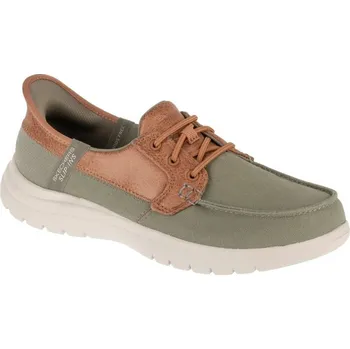Dámská běžecká obuv Skechers Slip-Ins: On-The-Go Flex - Palmilla 136536-OLV Green 36 36