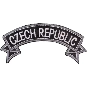 Nášivka Moto nášivka Czech Republic, 10x4,5 cm