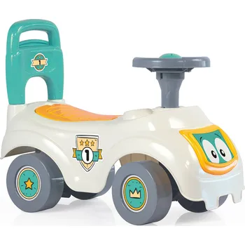 Odrážedlo Dolu Odrážedlo auto s opěradlem, bílá