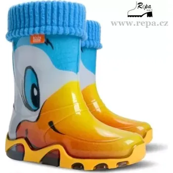 Dětská móda DEMAR TWISTER LUX PRINT kačer velikosti 28 - 35 34-35