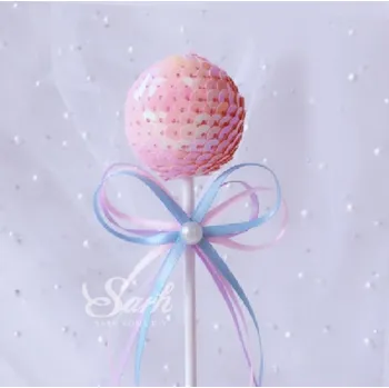 Party dekorace Zápich Lízátko – růžové