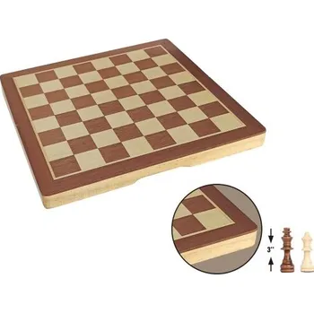 Společenská hra Šachy dřevěné 39cm