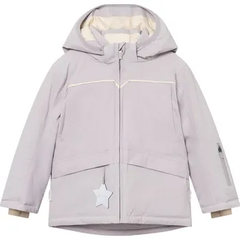 MINI A TURE Dětská lyžařská bunda MATADANE "Purple Raindrops" VELIKOST: 128/8 let