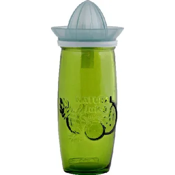 Sklenice Sklenice z recyklovaného skla s odšťavňovačem JUICE, 0,55 L, světle zelená (DOPRODEJ) (balení obsahuje 1ks)|Vidrios San Miguel|Recycled Glass