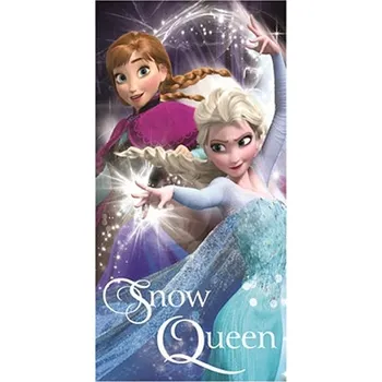 PLÁŽOVÁ OSUŠKA DISNEY FROZEN tmavě modrá