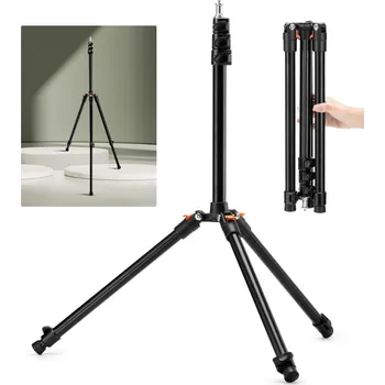 K&F CONCEPT 2.0m Aluminum Alloy Reflective Light Stand