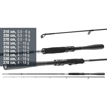 Rybářský prut Přívlačový prut Daiwa Caldia Sensor UL Spin 2026 - 2,30 m, 0,5 - 6 g