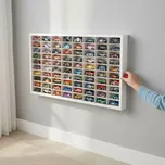 Police na autíčka Hot Wheels - bílá, 80 míst