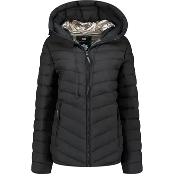 Dámská softshellová bunda Dámská prošívaná bunda Geographical Norway AMANDINE Barva: Černá, Velikost: XXL