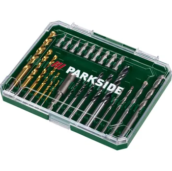 Příslušenství k nářadí PARKSIDE® Sada vrtáků a bitů, 25dílná