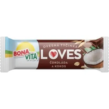 Bonavita Ovesná Tyčinka Loves čokoláda a kokos 40g 40g