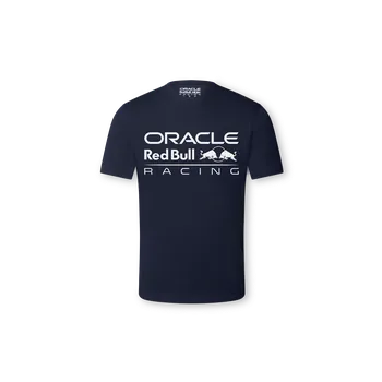 Chlapecké tričko Red Bull Racing F1 dětské volnočasové tričko Core tmavě modré - JS - 134 CM