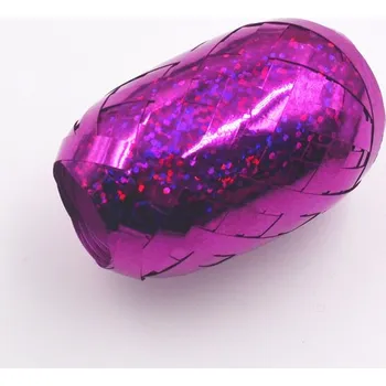 Stuha Vázací stuha fialová metalická – 20 m
