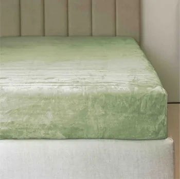 Prostěradlo Prostěradlo MIKROFLANEL č.75 zelená 120x200