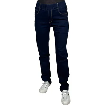 Dámské džíny Sunbird Dámské modré džíny s gumou v pase Modrá, 30