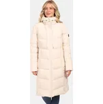 Dámský zateplený kabát Kilpi SALI-W béžová 44