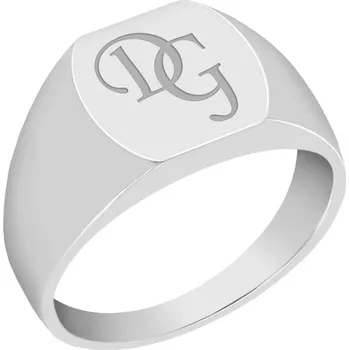 Prsten Pánský prsten s laserovým gravírem vlastní volby Jixien
