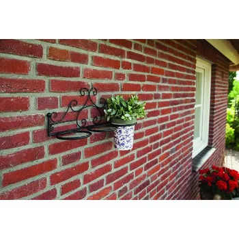 Zahrada Držák ESSCHERT´S GARDEN na 3 květináče nástěnný skládací (DOPRODEJ)|Esschert Design