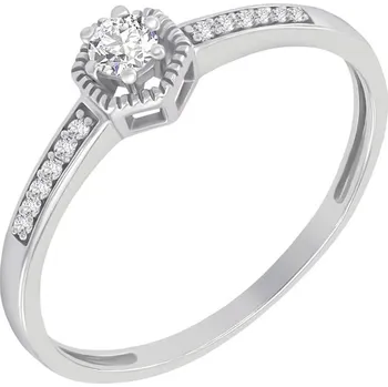 Prsten Prsten s postranními diamanty Plautine