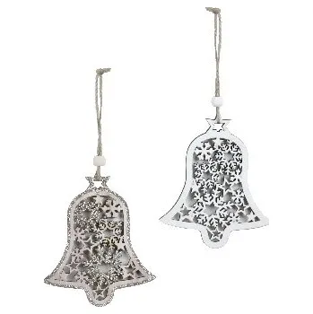 Vánoce Závěs zvonek, balení obsahuje 2 kusy!|Ego Dekor