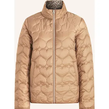 Dámský kabát Cartoon Dámská Prošívaná Bunda, hnědá, 38