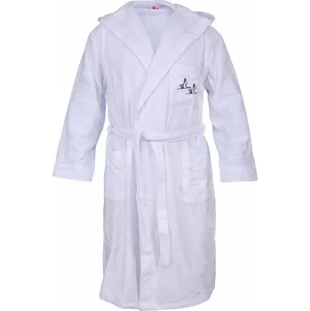 Pánský župan TAMER župan pánský PKH nadměrná velikost bavlněný XXL bílá