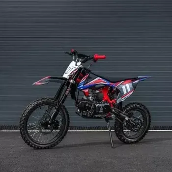 malá motorka Pitbike Leramotors Shark 125ccm E-Start 4T 17/14 červená Leramotors shark-125-E-START-17-14