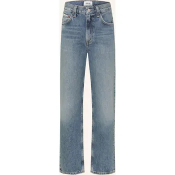 Dámské džíny Agolde Dámské Straight Džíny Valen, surround md/dk indigo, 38