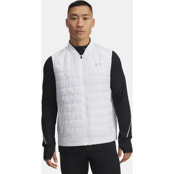 Pánská vesta Pánská vesta Under Armour UA Launch Insulated Vest-W 1380870-100 Bílá SM