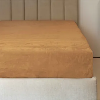 Prostěradlo Prostěradlo MIKROFLANEL č.76 medová 160x200
