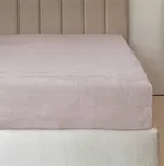 Prostěradlo MIKROFLANEL č.57 bílá káva 90x200