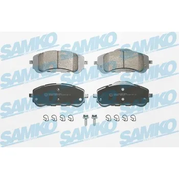 Brzdová destička Sada brzdových destiček, kotoučová brzda SAMKO 5SP1845