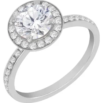 Šperk Okouzlující zásnubní prsten plný diamantů Lyisa