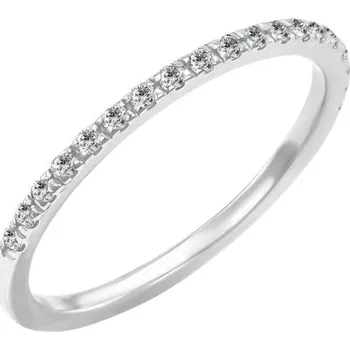 Prsten Platinový eternity prsten s 1.25mm diamanty Adva