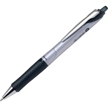 Kuličkové pero Pilot Acroball, černá, 0,7 mm, kovový klip