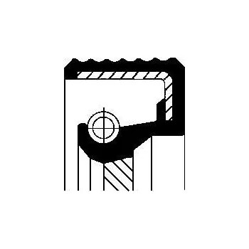 Těsnění motoru Těsnicí kroužek hřídele, klikový hřídel CORTECO 15011263