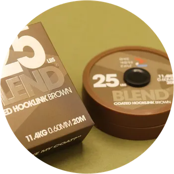 One More Cast Návazcová Šňůrka Blend Coated Hooklink 20 m Brown - 25 lb