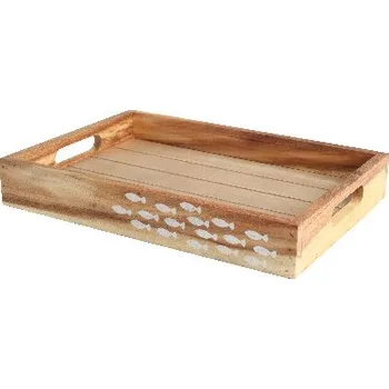 T&G WoodWare Tác Rybičky OCEAN, 30x21x4,5cm, rustikální akát|TaG WoodWare