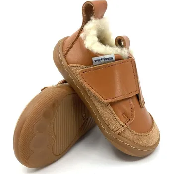 Capáčky Barefoot zimní capáčky Pegres SBF 64W hnědá 22, Vnitřní délka boty: 13,7 cm, Vnitřní šířka boty: 6,0 cm