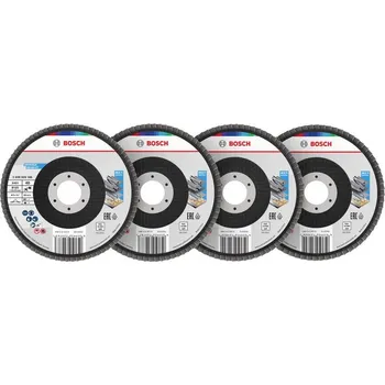 Brusný kotouč Bosch Sada lamelových brusných kotoučů X451, 125 × 22,23 mm, G40; 60; 80; 120, T27, 15 ks Professional (2608626166)