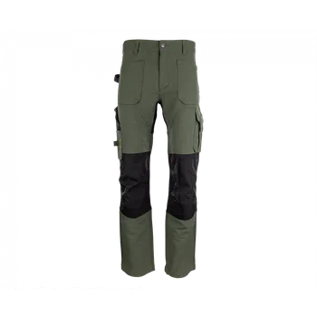 Pánské kalhoty Pracovní kalhoty EREBOS WP zeleno/černé, 50