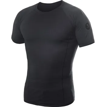 cyklistický dres Pánské triko kr.rukáv SENSOR MERINO AIR černá XL